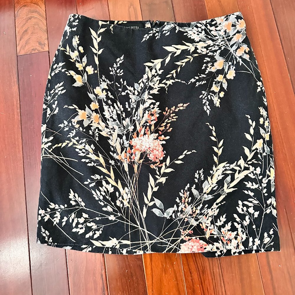 Talbots Floral Skirt